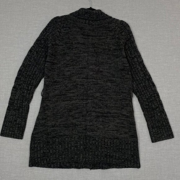 Warehouse One Cardigan Sweater Button Up Gray Heather Sz XL Soft and Stretchy - Picture 2 of 8